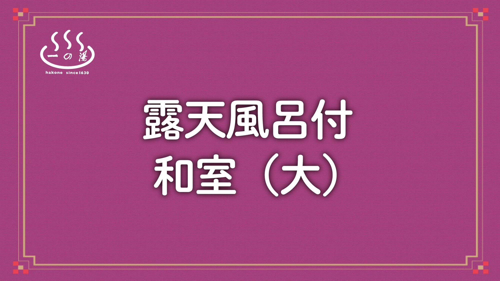 塔ノ沢 一の湯本館